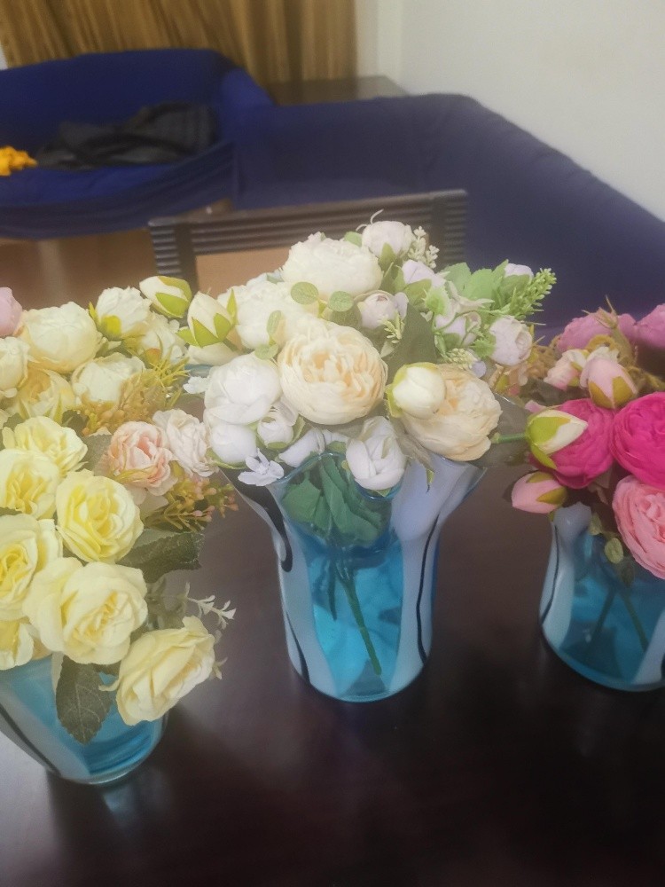vase and flowers for decoration - 1