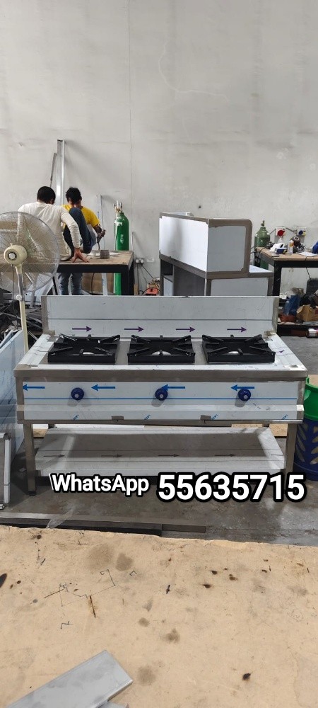 SS Stove 3 Burner - 8