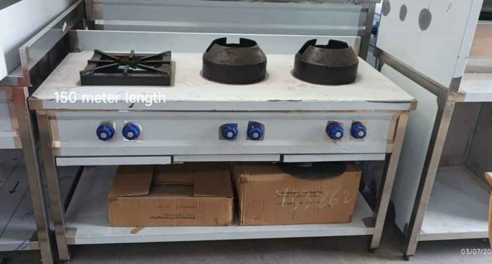 SS Stove 3 Burner - 6