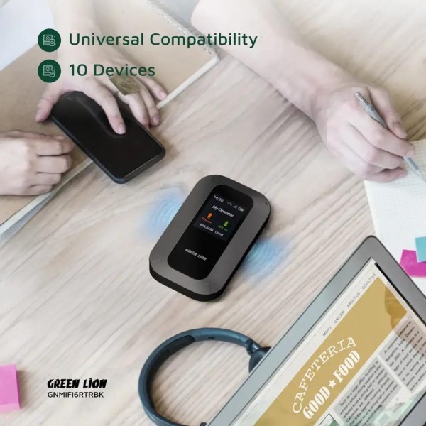 Green Lion Portable MiFi Router - 5