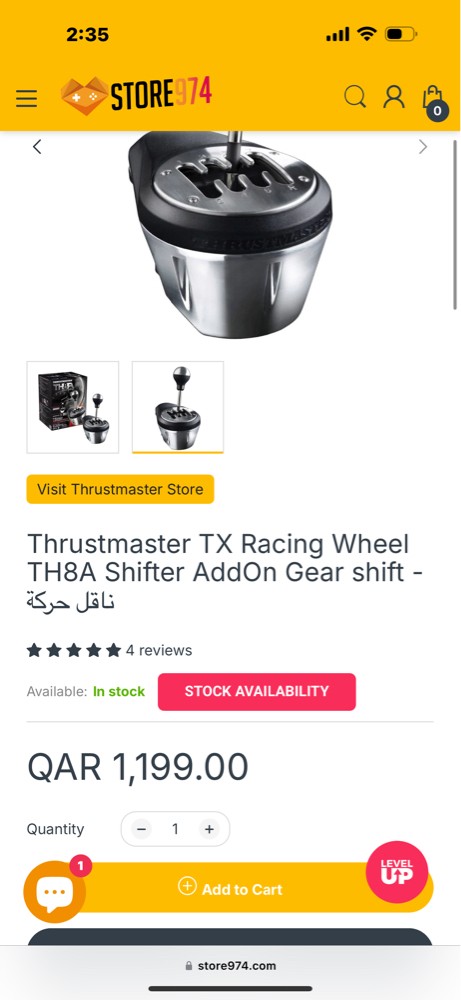 Thrustmaster T248 + TH8A Shifter - 4