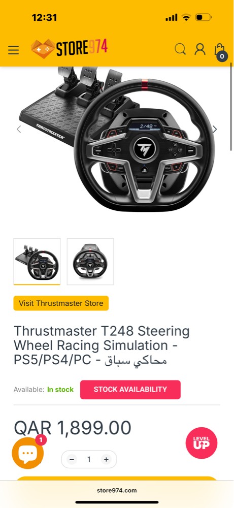 Thrustmaster T248 + TH8A Shifter - 2