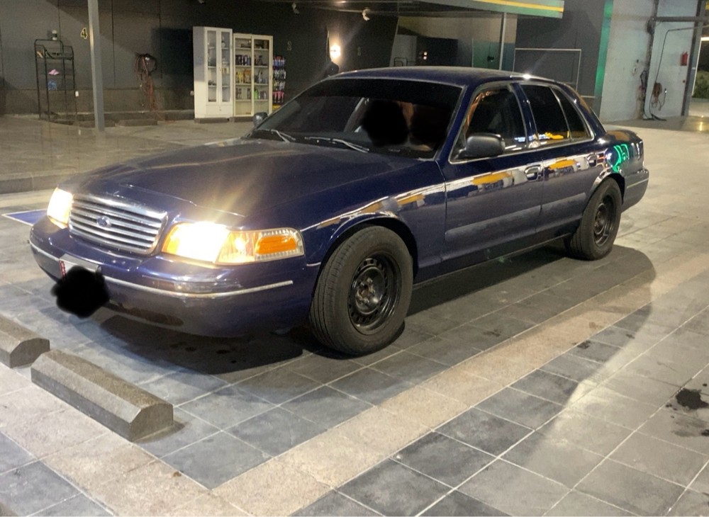 4 rims crown victoria police blak - 5