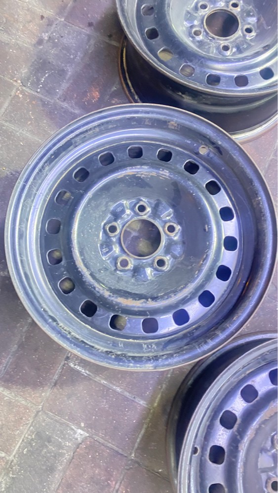 4 rims crown victoria police blak - 1