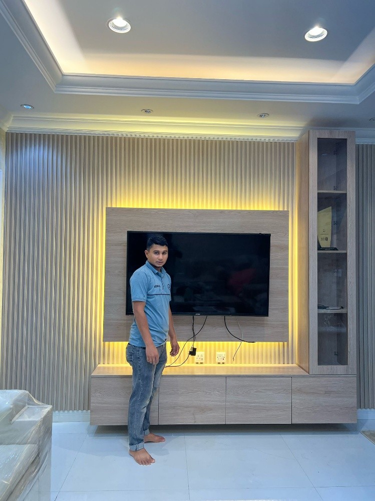 استبدال صندوق التلفزيون تصميم لوح - 9