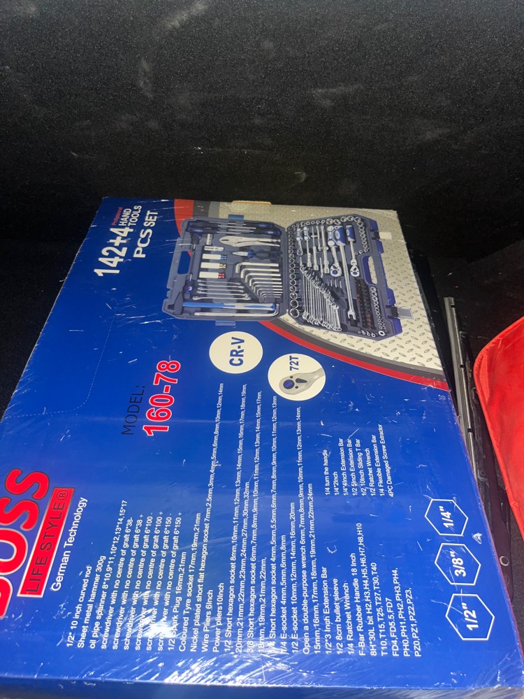 146 PCs tool set new sealed - 5