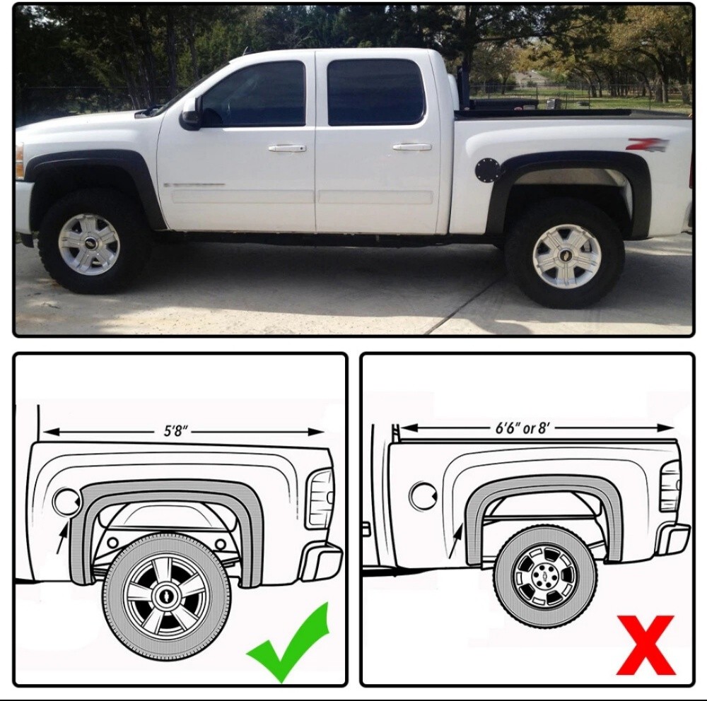 fender flares Sierra Silverado - 3