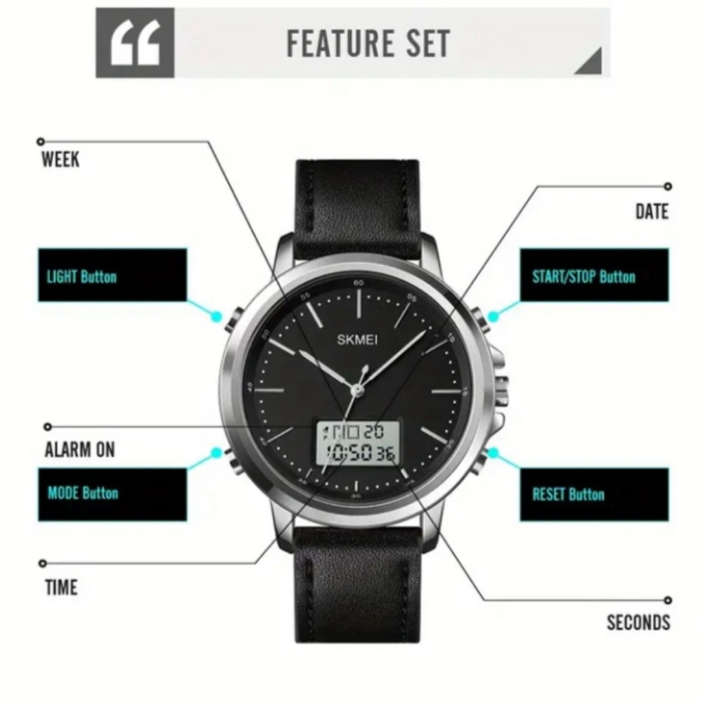 SKMEI DIGITAL CLOCK WATCH - 2