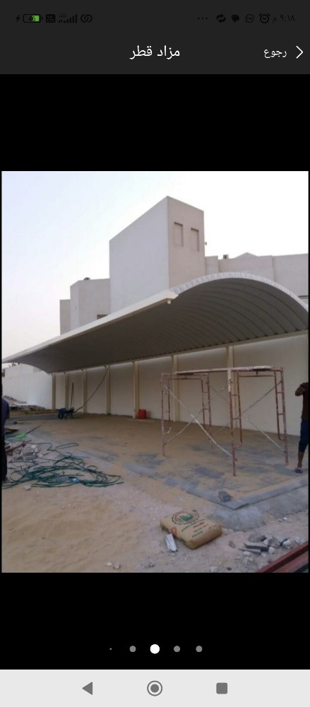 اعمال الحداده والمظلات والسواتر - 3
