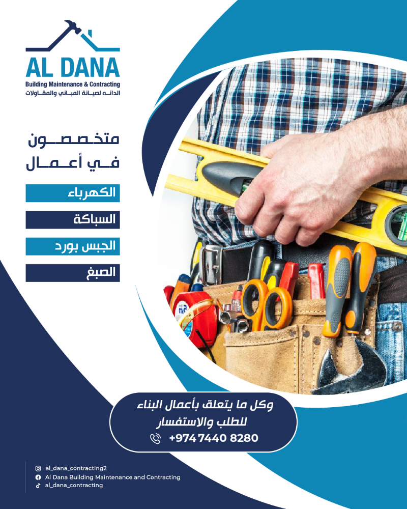 الدانه لصيانه المباني والمقاولات - 4