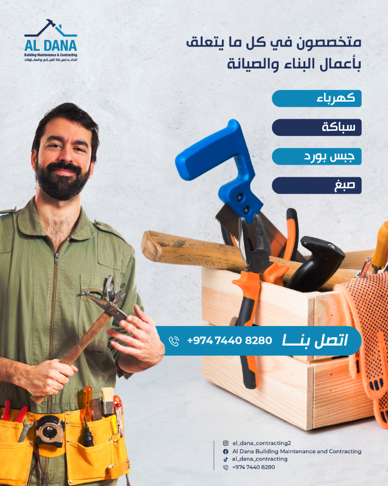 الدانه لصيانه المباني والمقاولات - 3