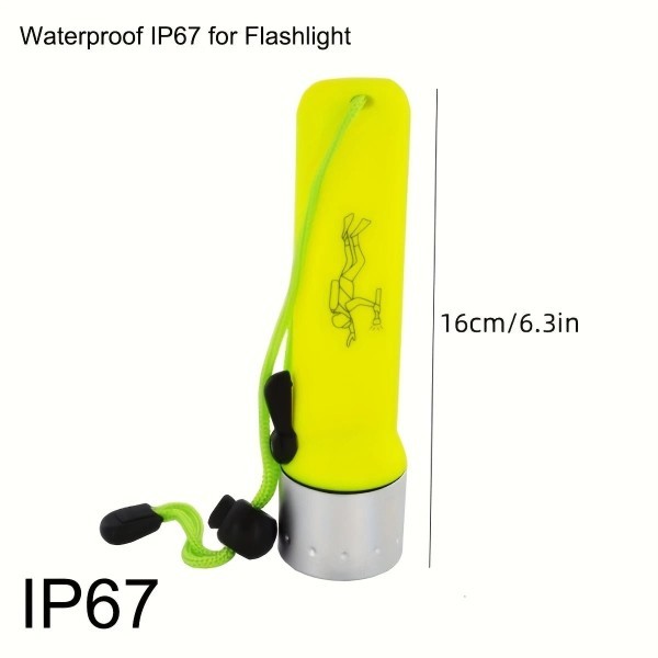 Super Bright LED Diving Flashligh - 3