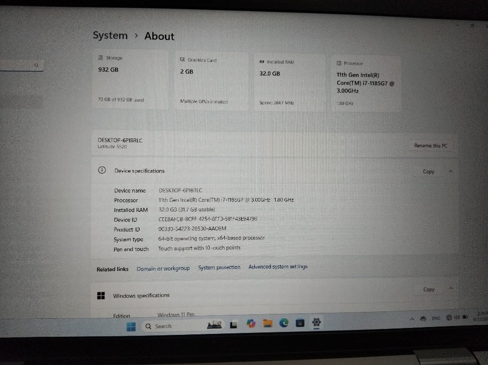 Dell Latitude 5520 - 2