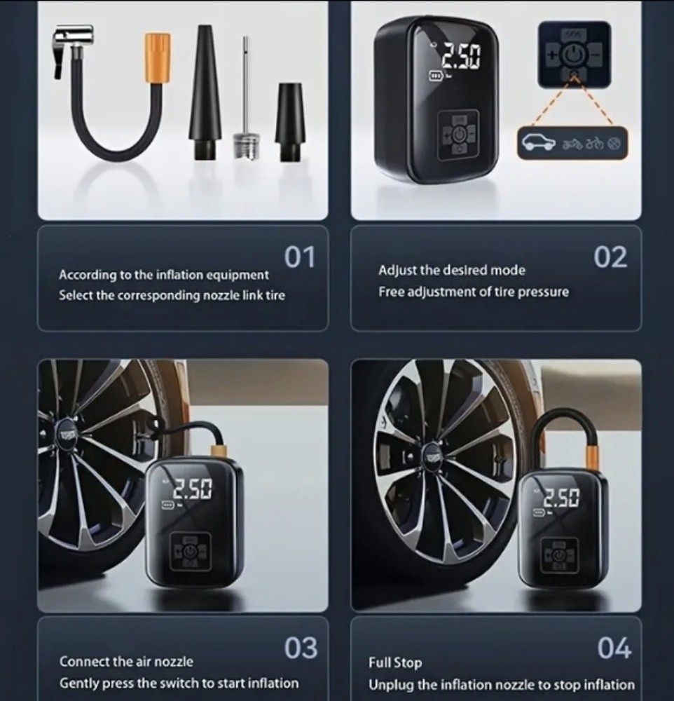 Tire inflator - 1