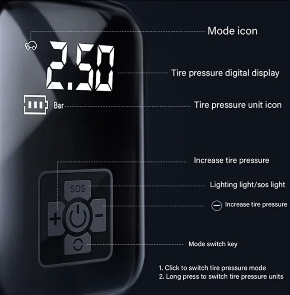 Tire inflator - 5