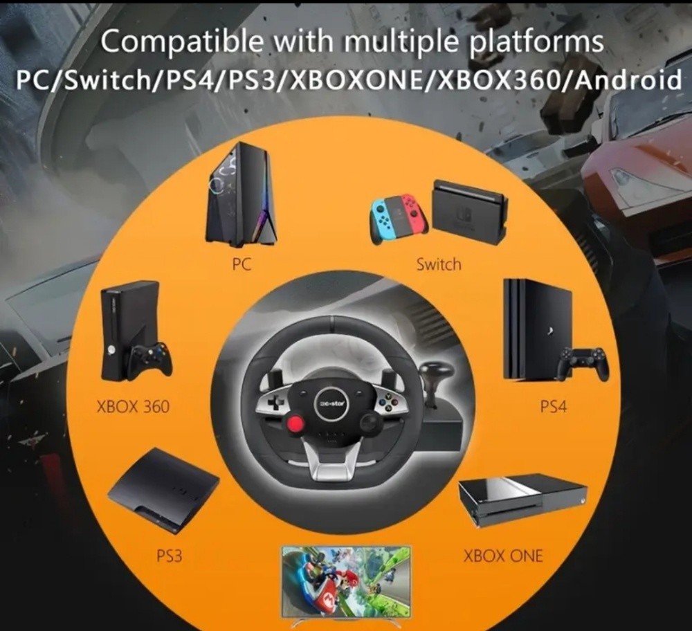 steering gift wheel gaming pedal - 5