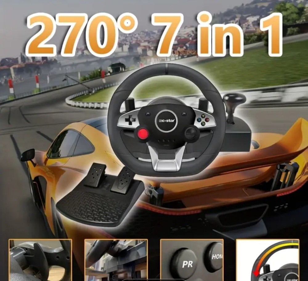steering gift wheel gaming pedal - 4
