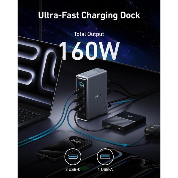 Charger 160W with14Versatile Port - 5