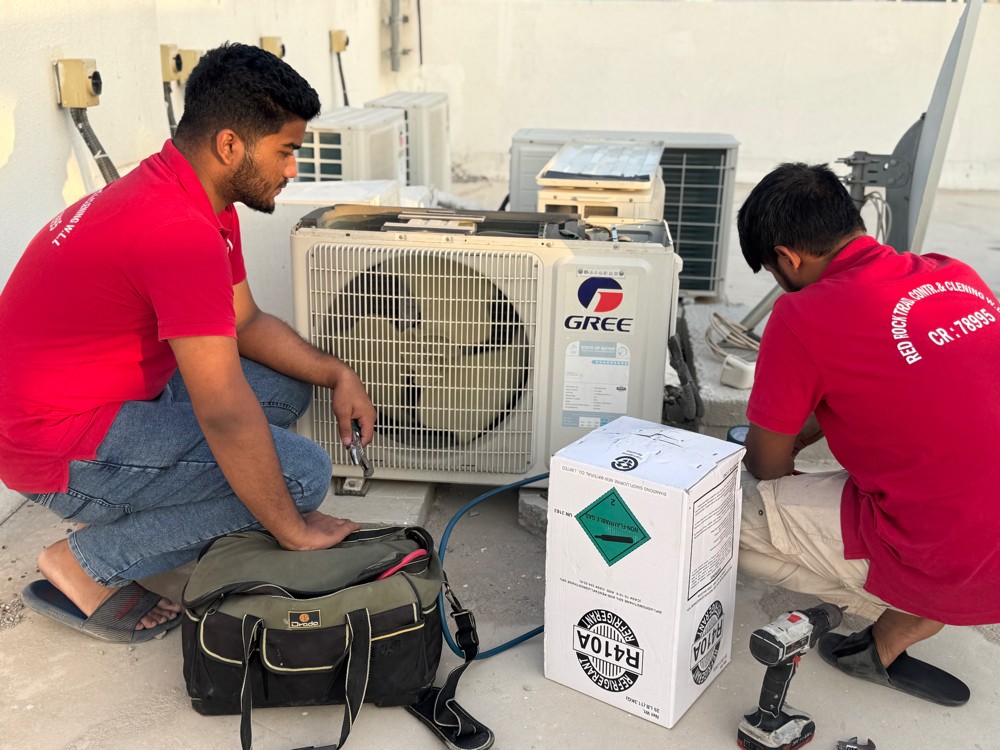 Red Rock AC maintenance - 1