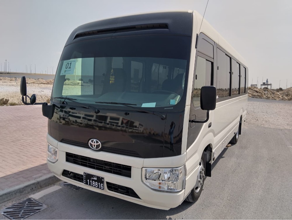 toyota coaster for rental service - 7