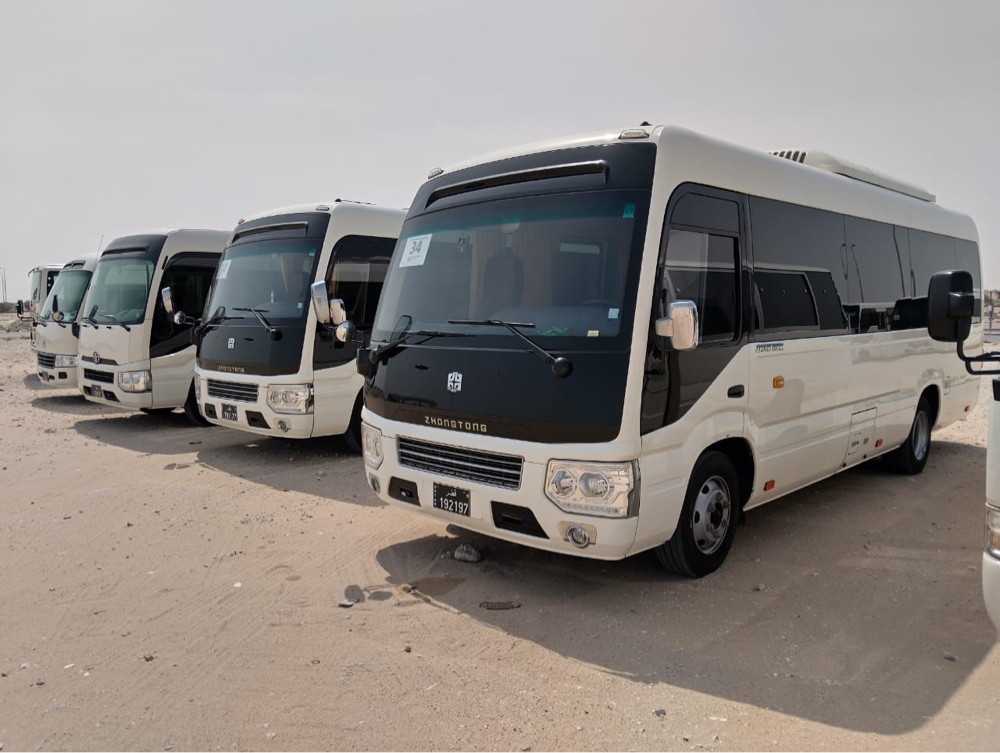 toyota coaster for rental service - 1