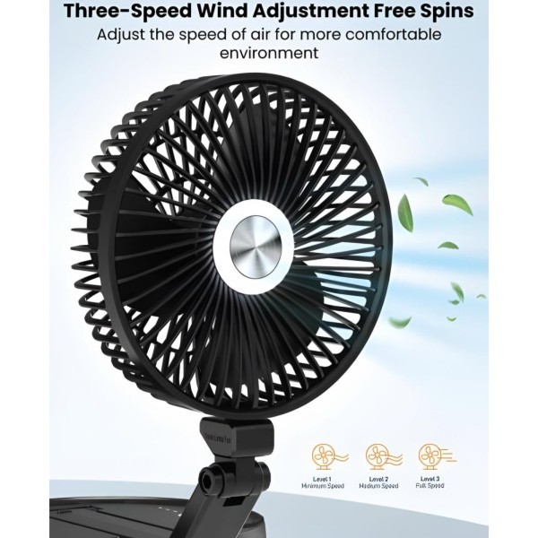 Moxedo Foldable Desktop Fan - 4