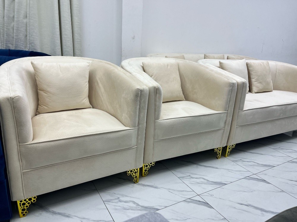 طقم كنب جديد جاهز للبيع - 1