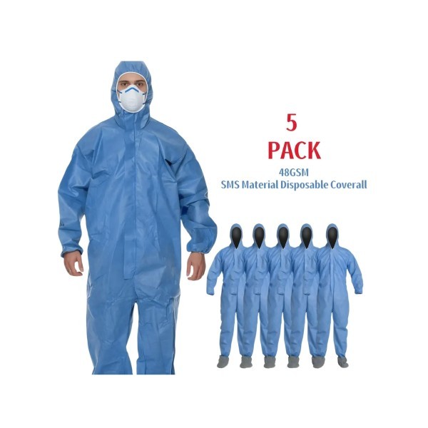 Disposable Protective Coveralls - 1