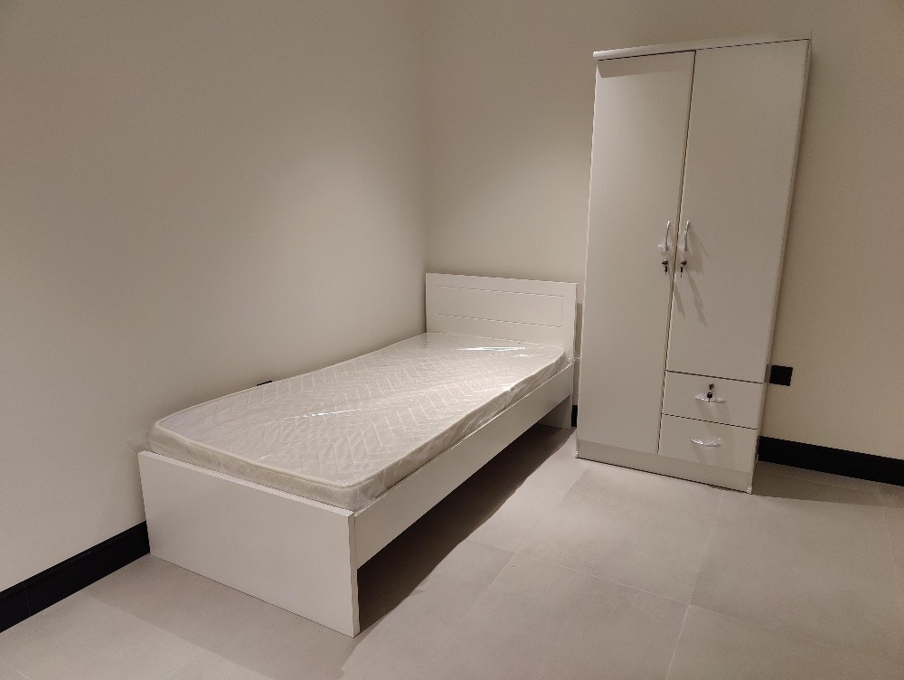 single bed and cabinet - 2