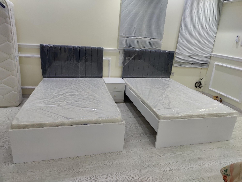 single bed with mattress for sale - 2