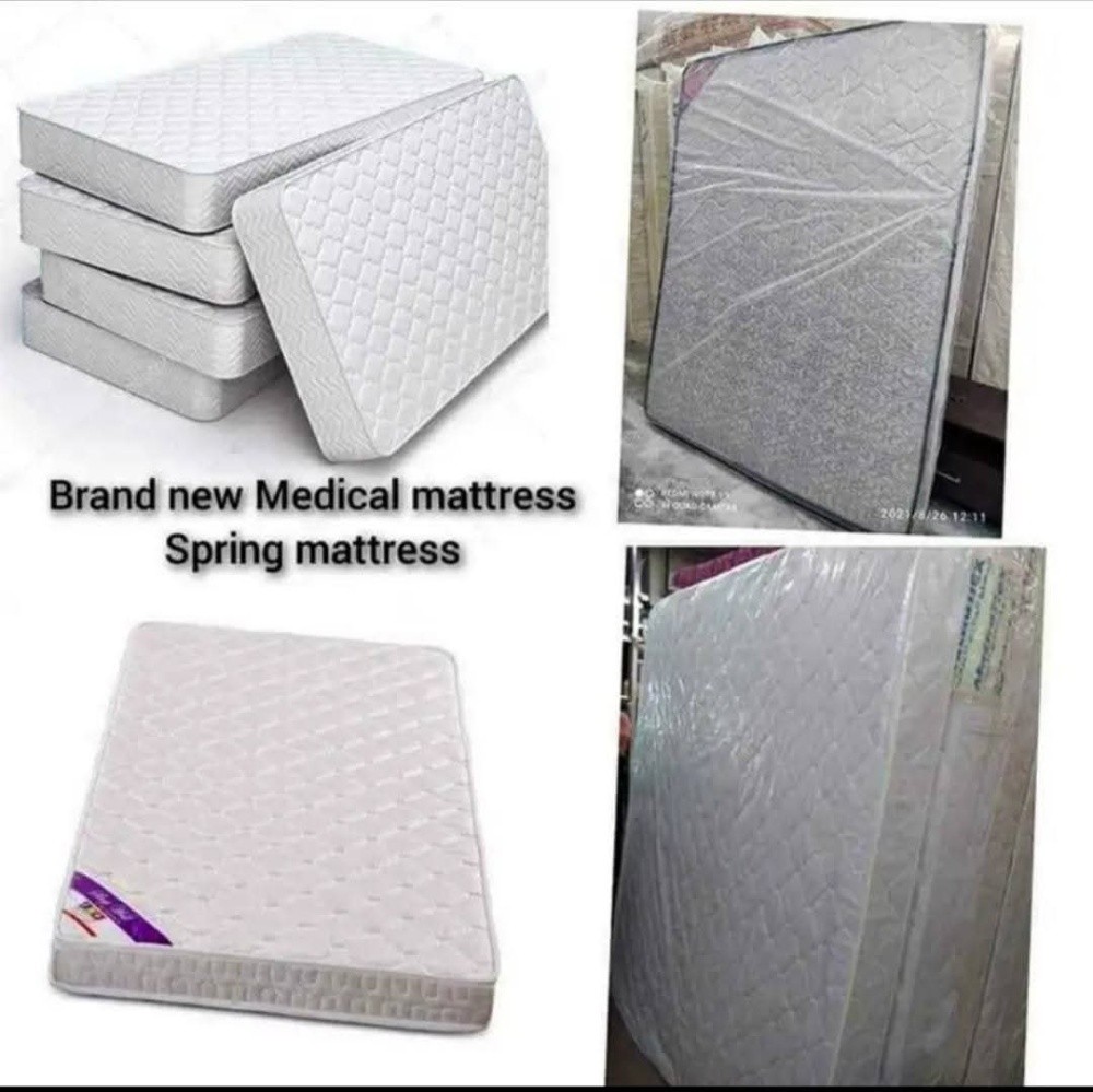 Bed fame with medical mattaess - 21