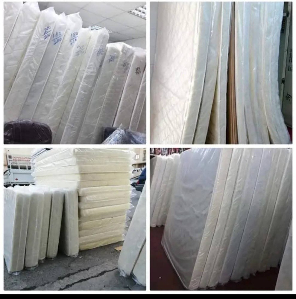 Bed fame with medical mattaess - 23