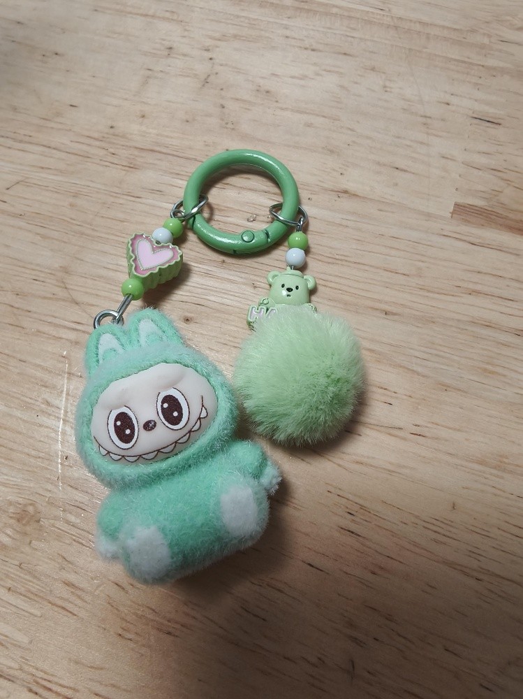 Plush pendant keychain labubu toy - 12