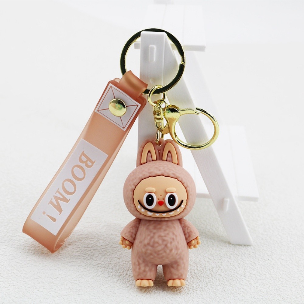 Plush pendant keychain labubu toy - 5