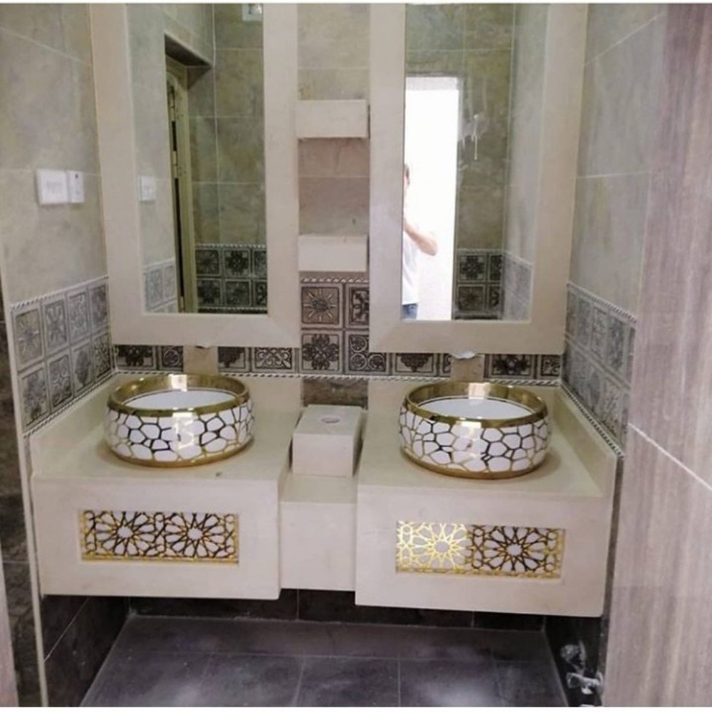 Marble sinks are preferred - 2