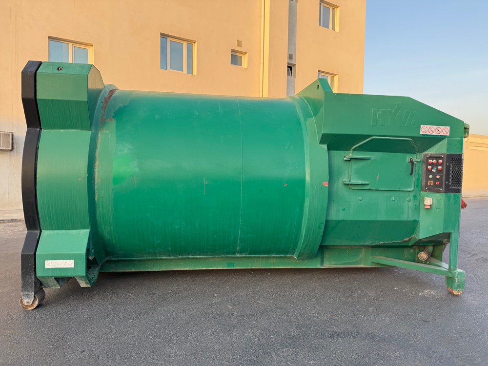 ضاغط نفايات متنقل من شركة هايڤا - 4