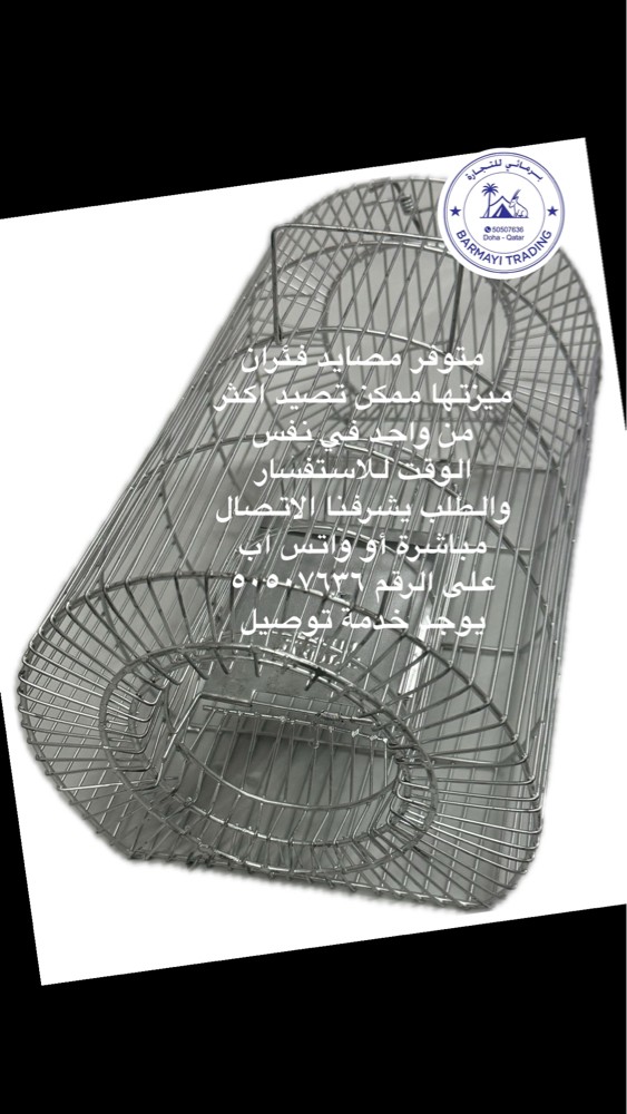 متوفر مصايد فئران كبير وصغير - 2