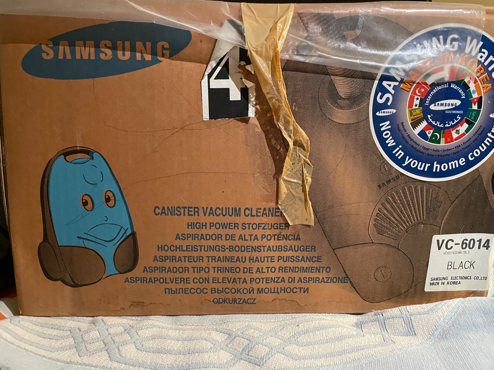 Samsung VC‑6014 Canister - 1