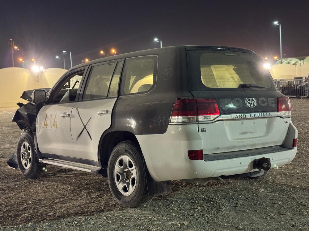 Toyota Land Cruiser accident 2017 - 1