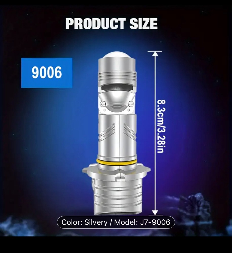 9006 Led projector bulb for Car - 4