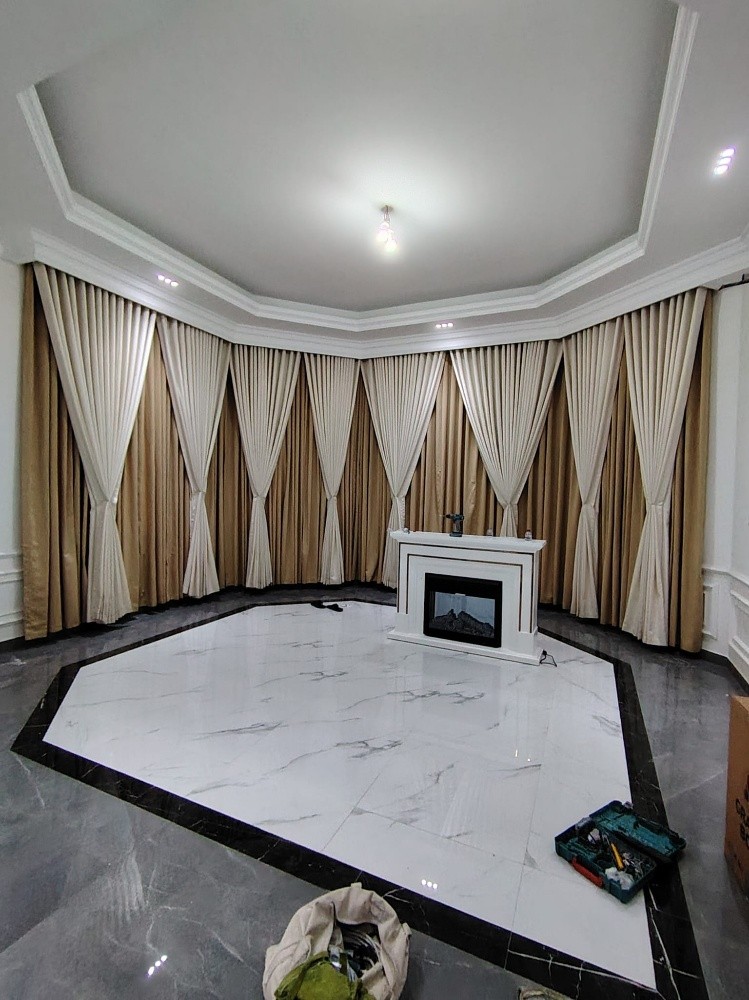 New curtain making and sale. If y - 7