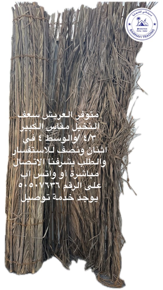نتوفر عريش سعف النخيل - 2