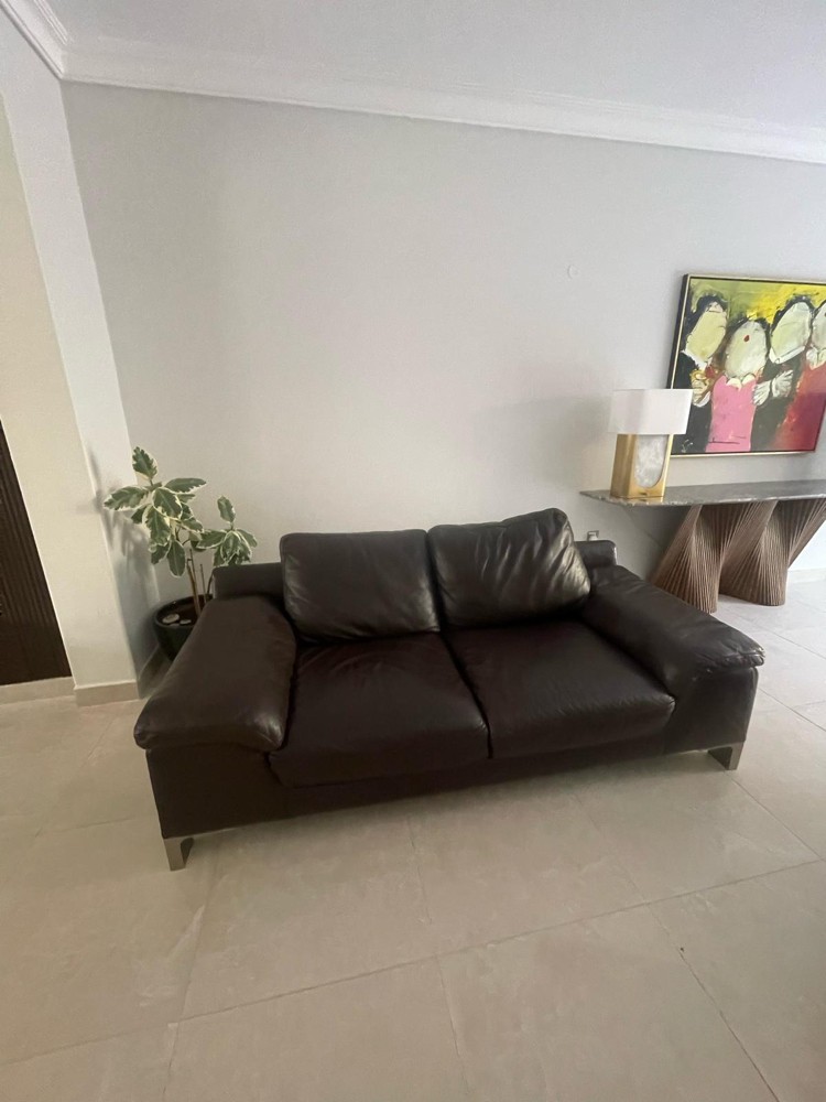 Natuzzi leather sofas - 2