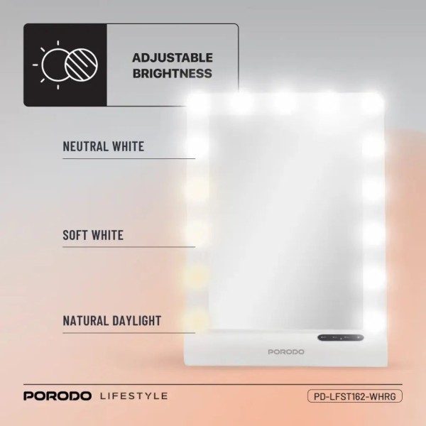 Lighted Mirror &Bluetooth Speaker - 3
