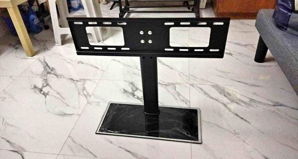 Flat Desk TV Stand - 1