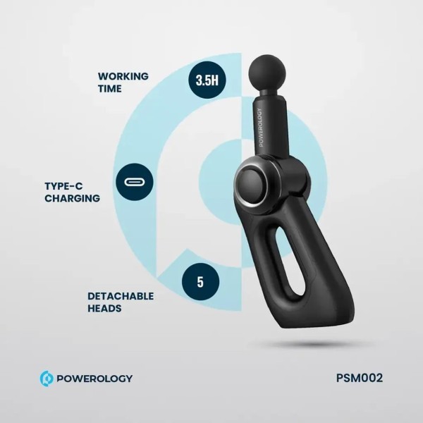 Full Body Massage Gun with 5 Head - 5