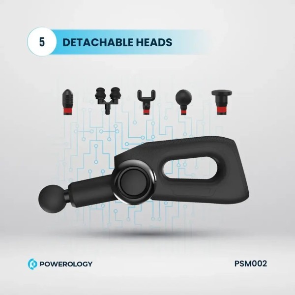 Full Body Massage Gun with 5 Head - 3