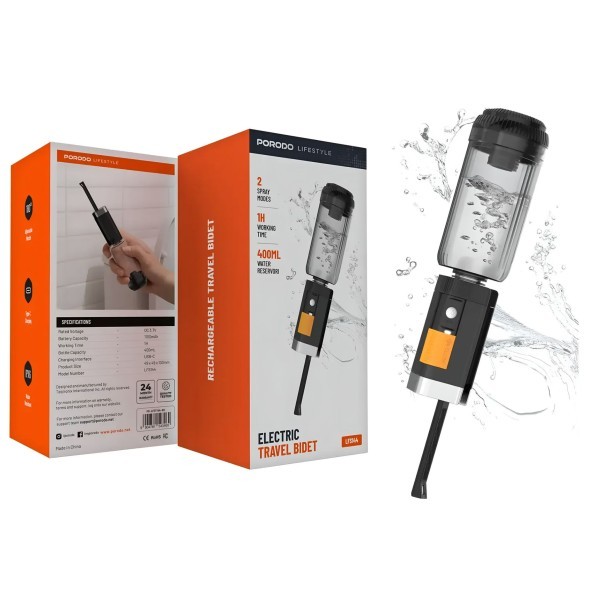 Porodo Electric Travel Bidet - 1