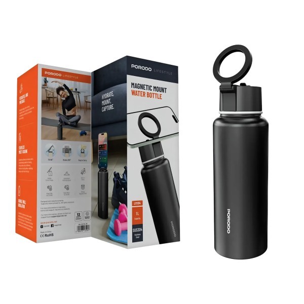 Porodo Magnetic Water Bottle - 1
