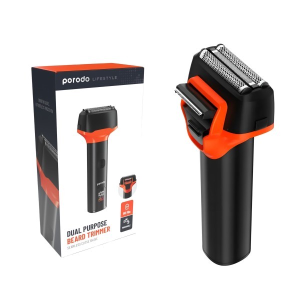 Porodo Dual Purpose Beard Trimmer - 1